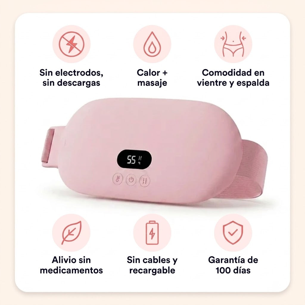 Serena – Cinturón Térmico con Masaje para el Periodo